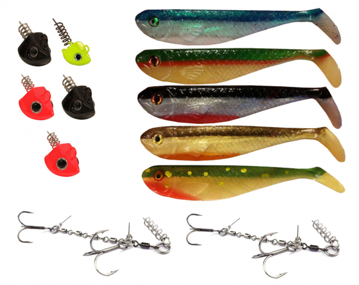 Esox Gear Boon Shad Custom Kit  i gruppen Fiskedrag / Gäddjiggar hos Örebro Fiske & Outdoor AB (BoonShad Custom Kit)